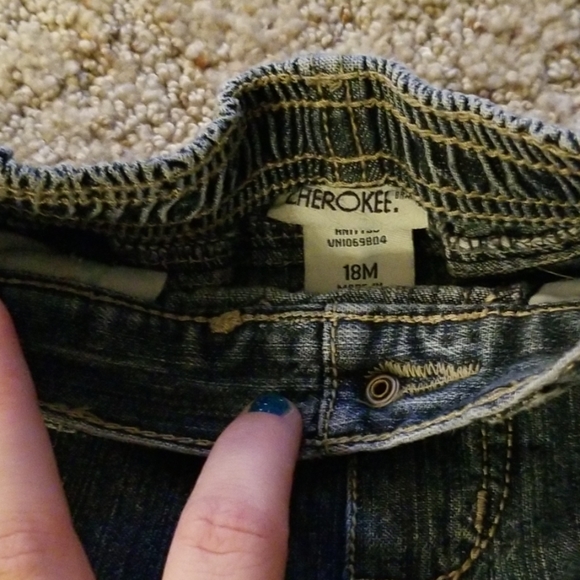 Size 18 months girls Jean's - Picture 2 of 3